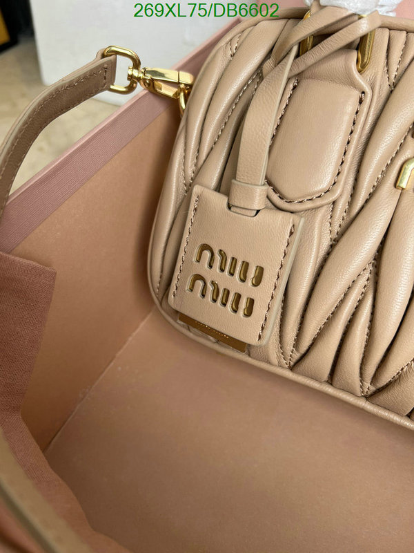 Miu Miu Bag-(Mirror)-Crossbody- Code: DB6602 $: 269USD