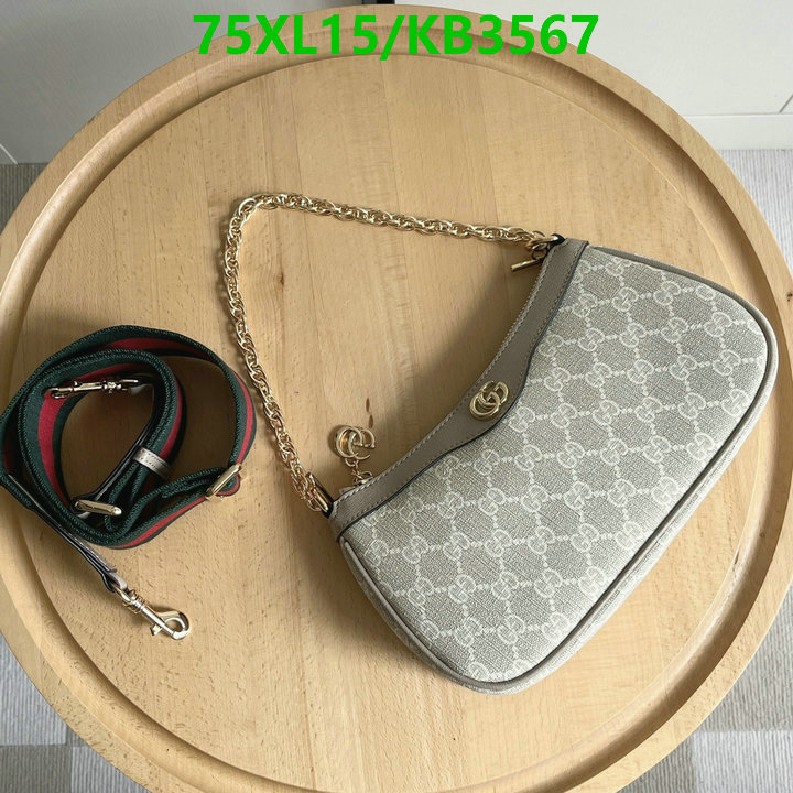 Gucci Bag-(4A)-Crossbody- Code: KB3567 $: 75USD