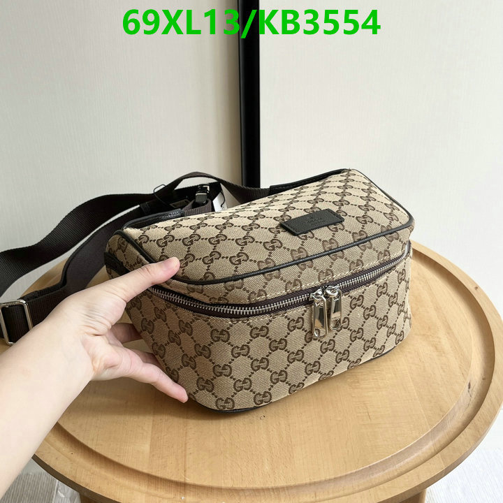 Gucci Bag-(4A)-Belt Bag-Chest Bag-- Code: KB3554 $: 69USD