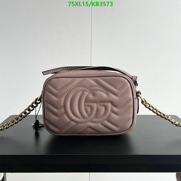 Gucci Bag-(4A)-Marmont Code: KB3573 $: 75USD