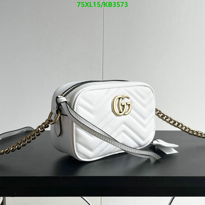 Gucci Bag-(4A)-Marmont Code: KB3573 $: 75USD