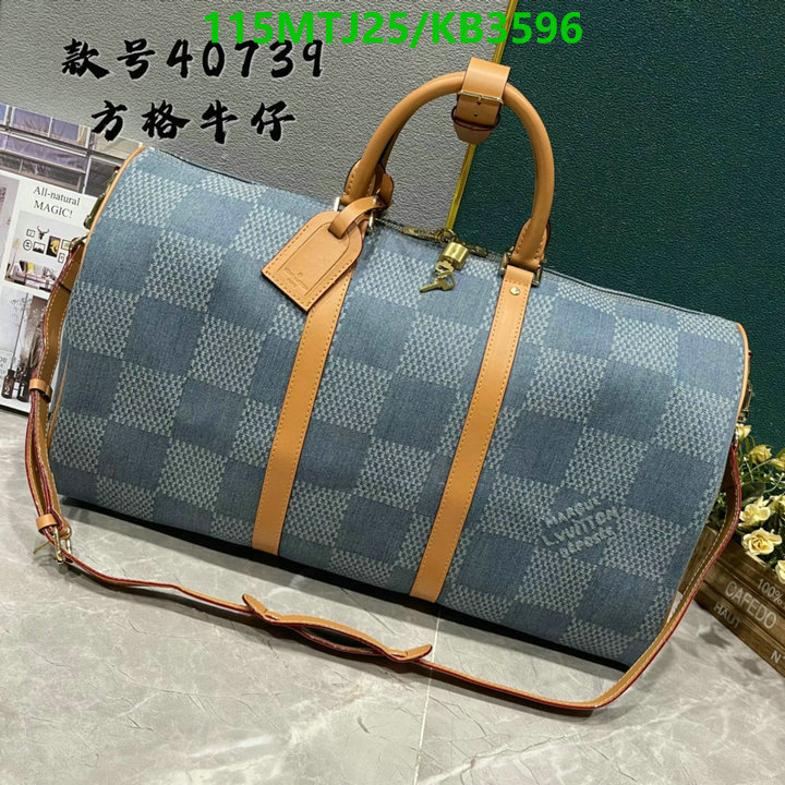 LV Bag-(4A)-Keepall BandouliRe 45-50- Code: KB3596 $: 115USD