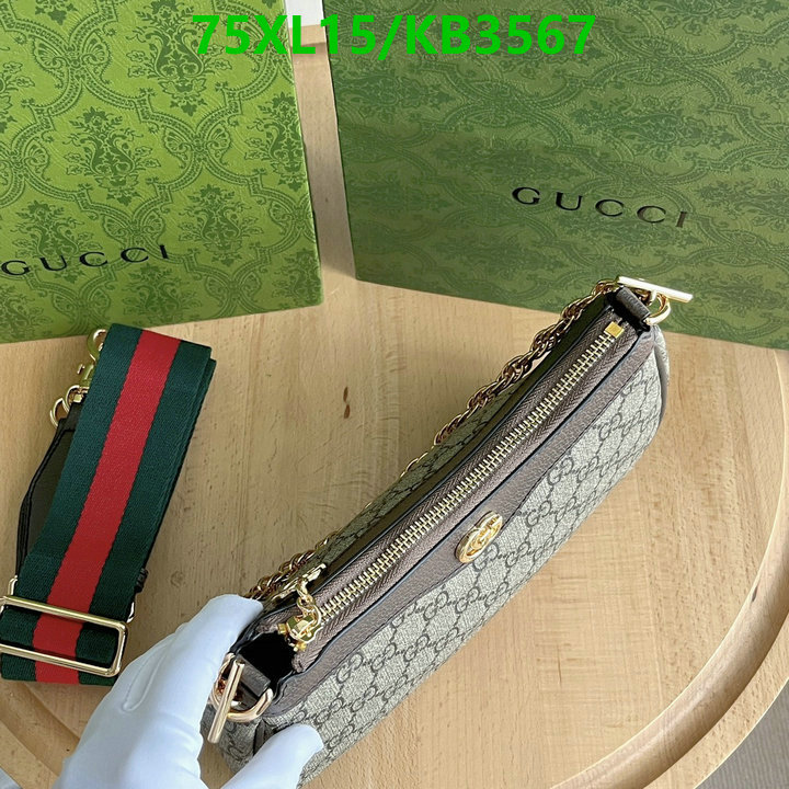 Gucci Bag-(4A)-Crossbody- Code: KB3567 $: 75USD