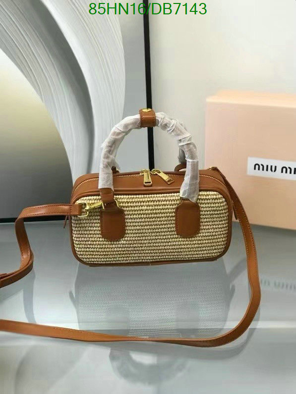 Miu Miu Bag-(4A)-Crossbody- Code: DB7143 $: 85USD