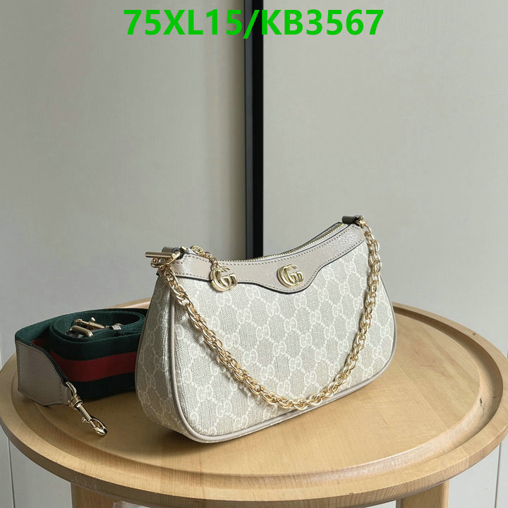 Gucci Bag-(4A)-Crossbody- Code: KB3567 $: 75USD