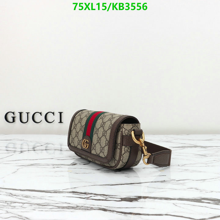 Gucci Bag-(4A)-Crossbody- Code: KB3556 $: 75USD