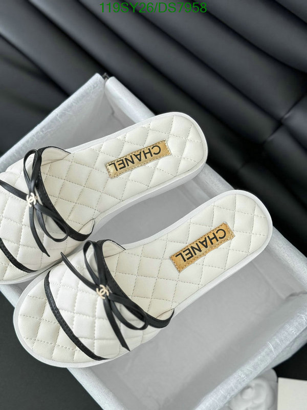 Women Shoes-Chanel Code: DS7958 $: 119USD