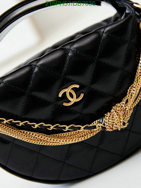 Chanel Bag-(Mirror)-Handbag- Code: DB7636 $: 215USD