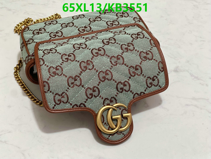 Gucci Bag-(4A)-Marmont Code: KB3551 $: 65USD