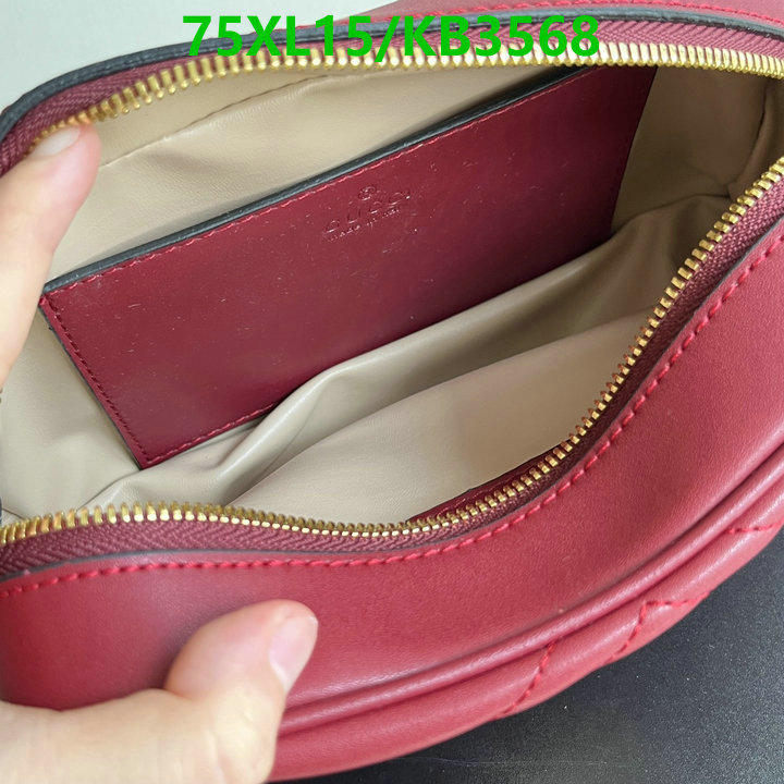 Gucci Bag-(4A)-Marmont Code: KB3568 $: 75USD