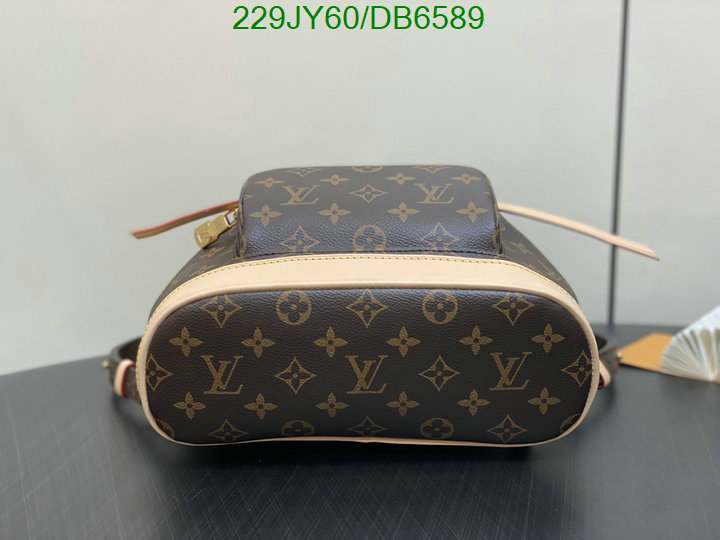 LV Bag-(Mirror)-Backpack- Code: DB6589 $: 229USD