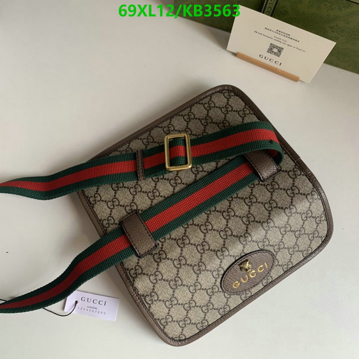 Gucci Bag-(4A)-Belt Bag-Chest Bag-- Code: KB3563 $: 69USD