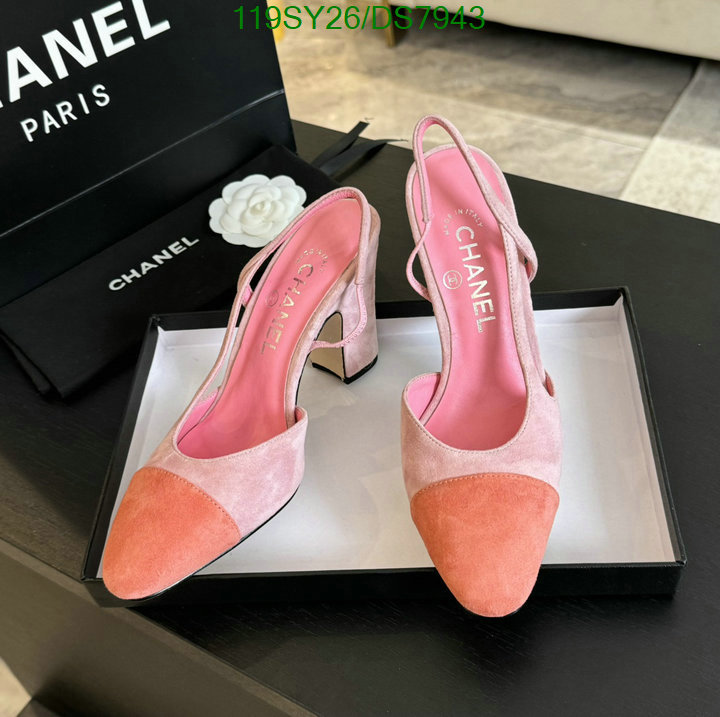 Women Shoes-Chanel Code: DS7943 $: 119USD