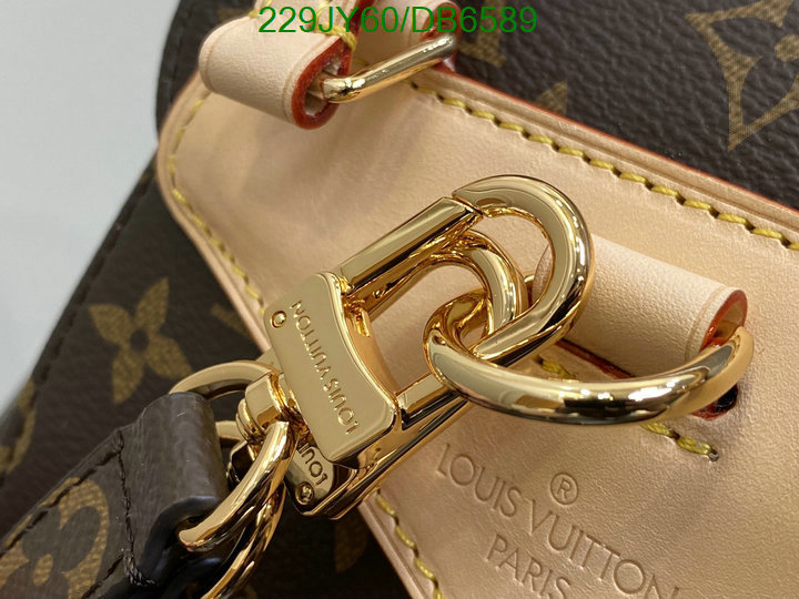 LV Bag-(Mirror)-Backpack- Code: DB6589 $: 229USD