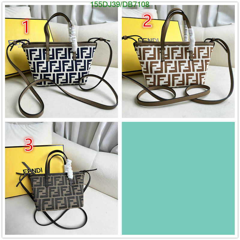 Fendi Bag-(Mirror)-Handbag- Code: DB7108 $: 155USD