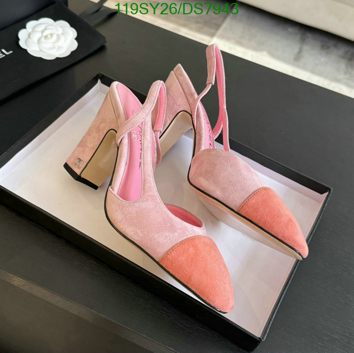 Women Shoes-Chanel Code: DS7943 $: 119USD