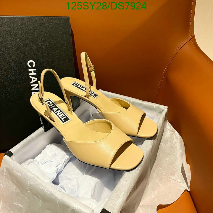 Women Shoes-Chanel Code: DS7924 $: 125USD