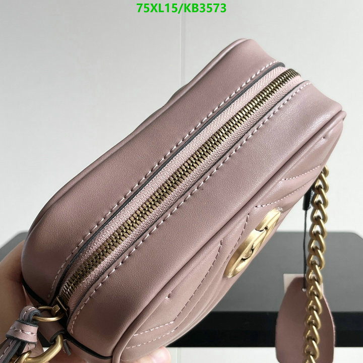 Gucci Bag-(4A)-Marmont Code: KB3573 $: 75USD