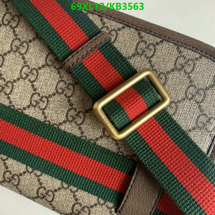 Gucci Bag-(4A)-Belt Bag-Chest Bag-- Code: KB3563 $: 69USD