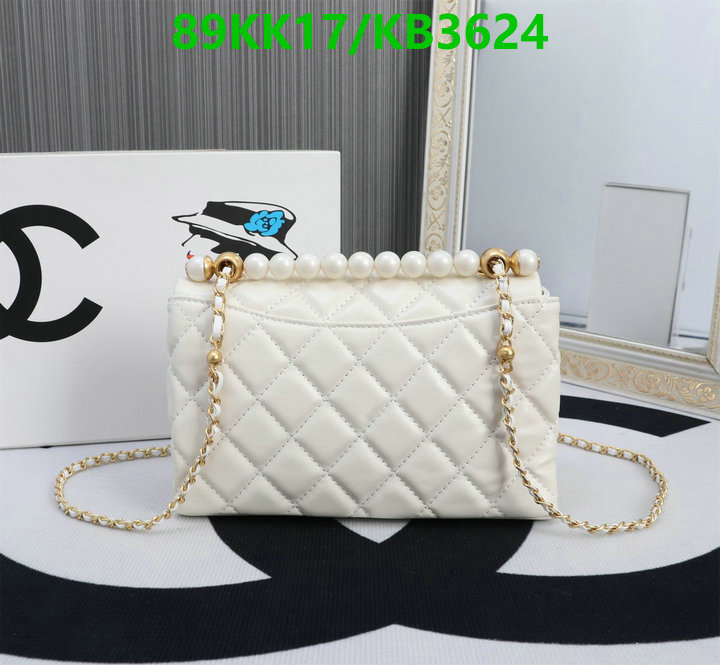 Chanel Bag-(4A)-Crossbody- Code: KB3624 $: 89USD