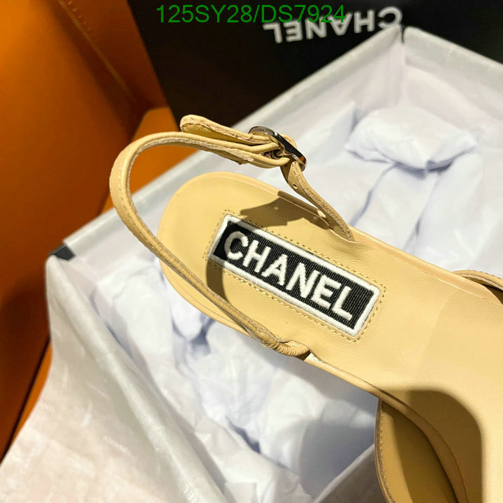 Women Shoes-Chanel Code: DS7924 $: 125USD