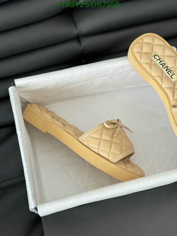 Women Shoes-Chanel Code: DS7958 $: 119USD