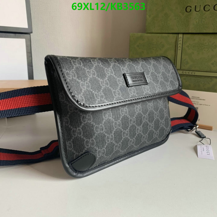 Gucci Bag-(4A)-Belt Bag-Chest Bag-- Code: KB3563 $: 69USD