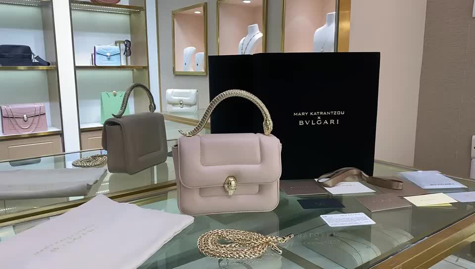 Bvlgari Bag-(Mirror)-Serpenti Forever Code: ZB3735 $: 309USD