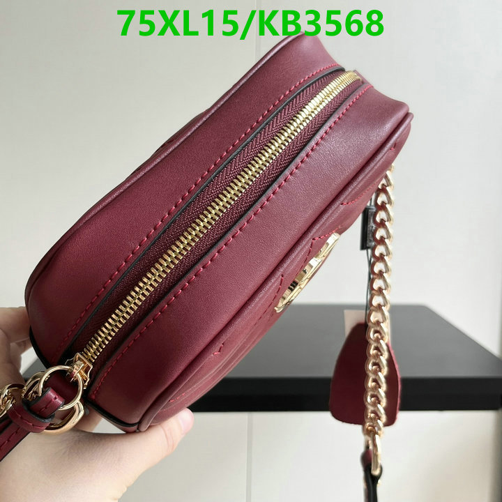 Gucci Bag-(4A)-Marmont Code: KB3568 $: 75USD