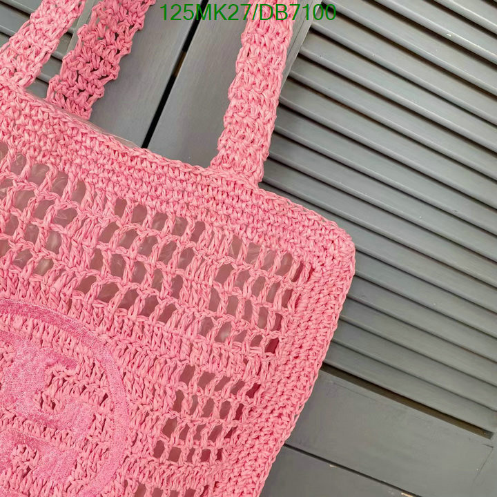 Tory Burch Bag-(Mirror)-Handbag- Code: DB7100 $: 125USD