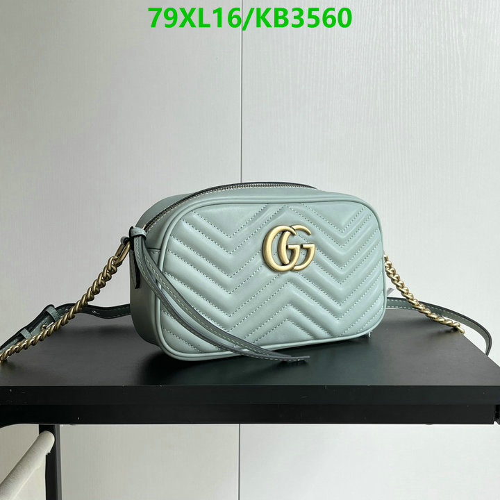 Gucci Bag-(4A)-Marmont Code: KB3560 $: 79USD