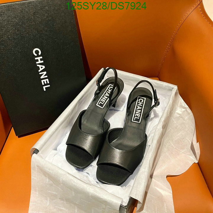 Women Shoes-Chanel Code: DS7924 $: 125USD