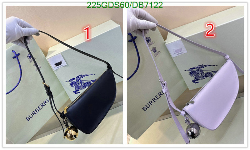 Burberry Bag-(Mirror)-Handbag- Code: DB7122 $: 225USD