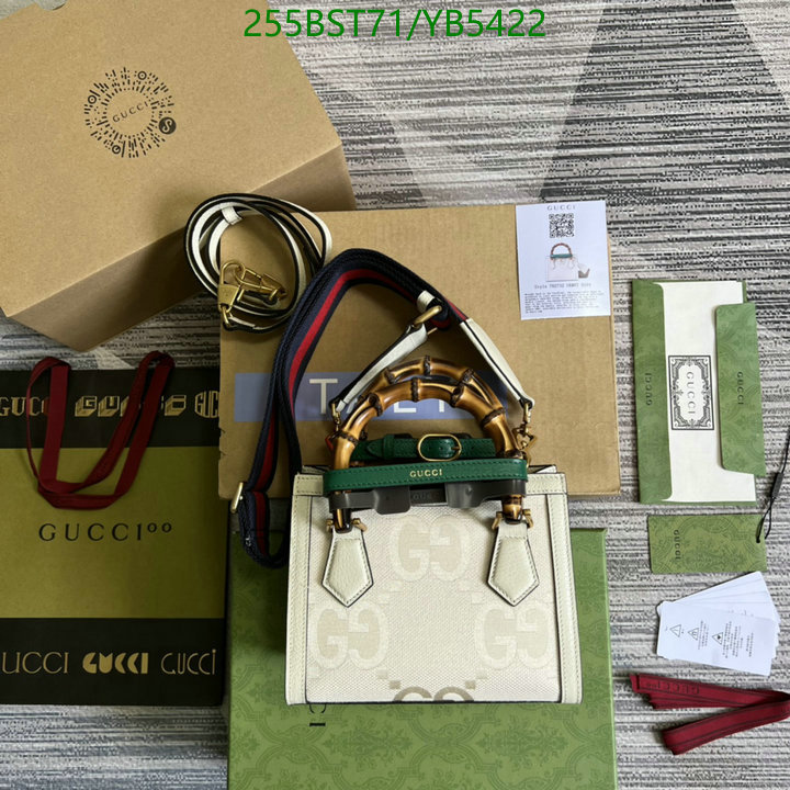 Gucci Bag-(Mirror)-Diana-Bamboo- Code: YB5422 $: 255USD