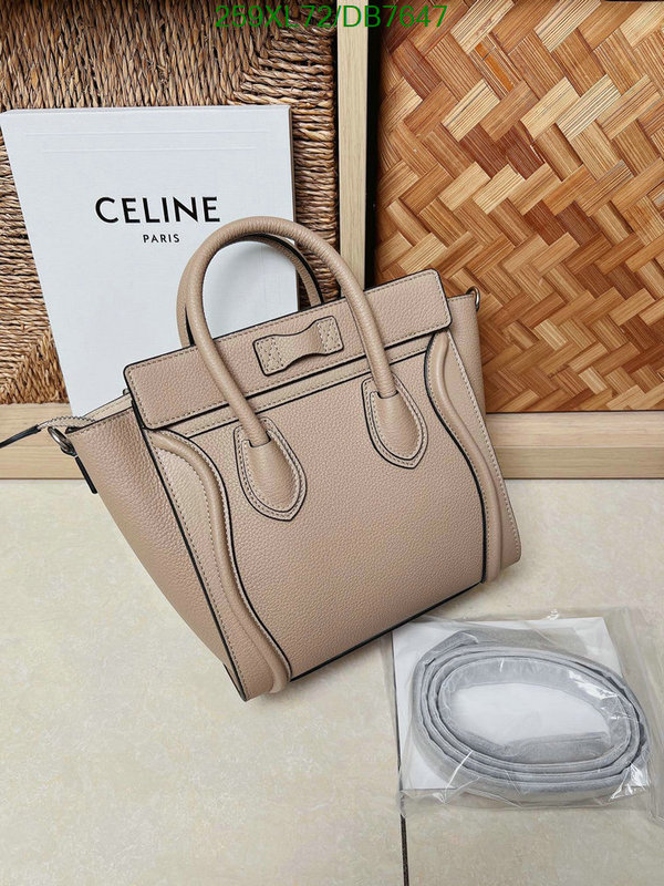 Celine Bag-(Mirror)-Handbag- Code: DB7647 $: 259USD