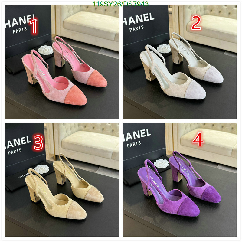 Women Shoes-Chanel Code: DS7943 $: 119USD