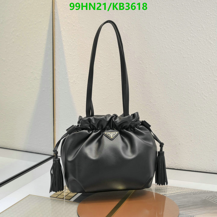 Prada Bag-(4A)-Bucket Bag- Code: KB3618 $: 99USD