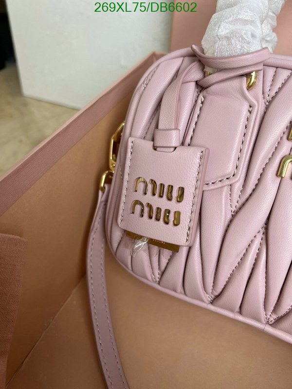 Miu Miu Bag-(Mirror)-Crossbody- Code: DB6602 $: 269USD