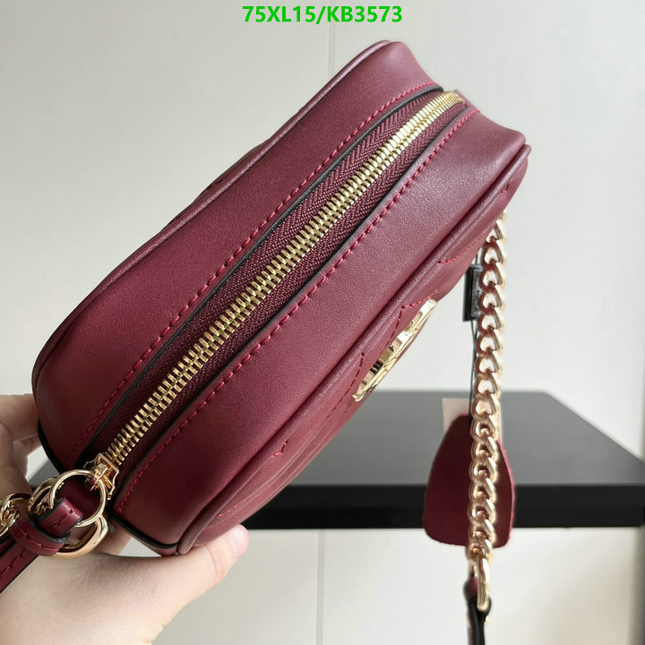 Gucci Bag-(4A)-Marmont Code: KB3573 $: 75USD