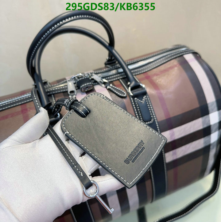 Burberry Bag-(Mirror)-Handbag- Code: KB6355 $: 295USD