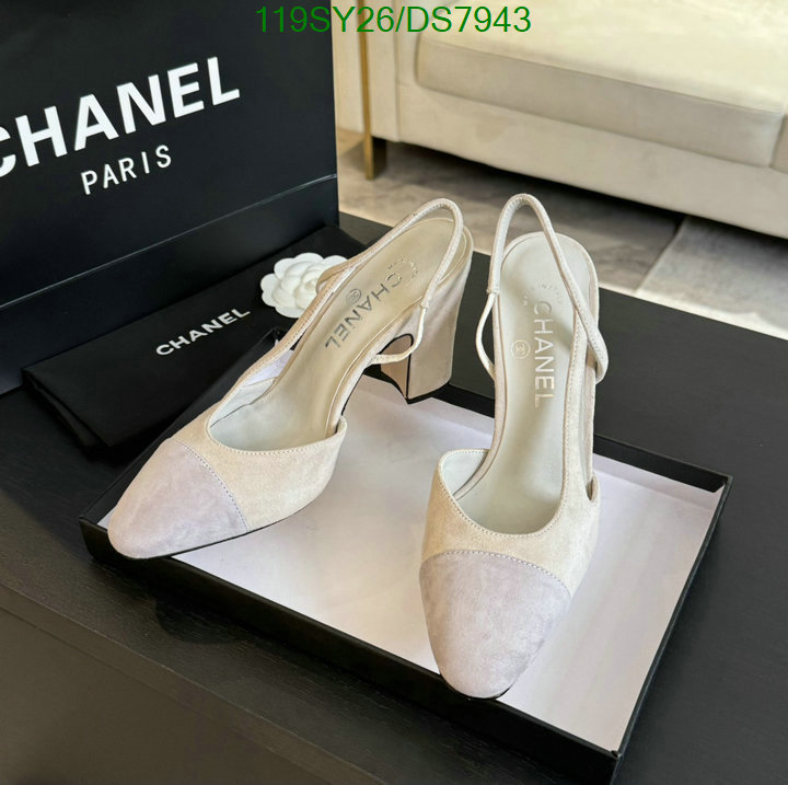 Women Shoes-Chanel Code: DS7943 $: 119USD