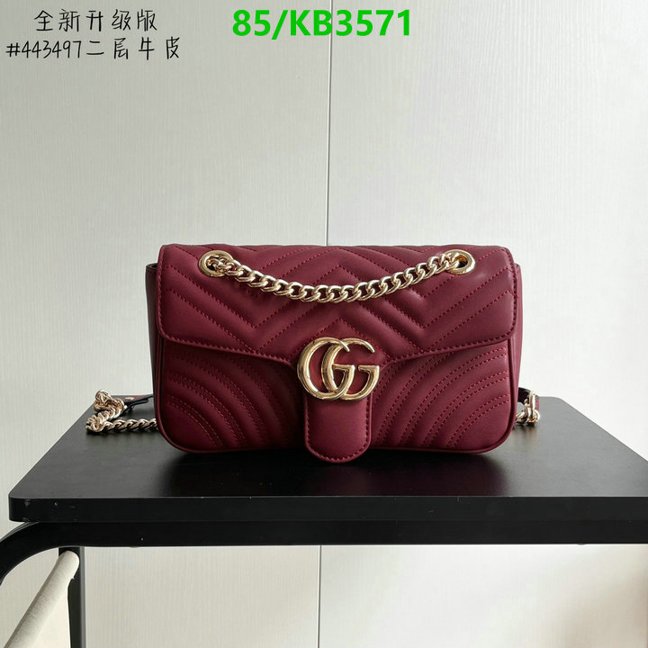 Gucci Bag-(4A)-Marmont Code: KB3571