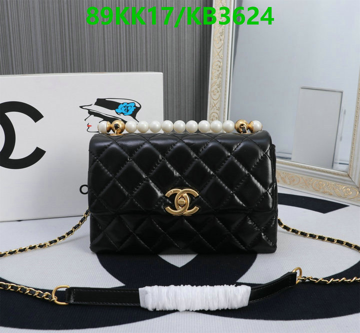 Chanel Bag-(4A)-Crossbody- Code: KB3624 $: 89USD