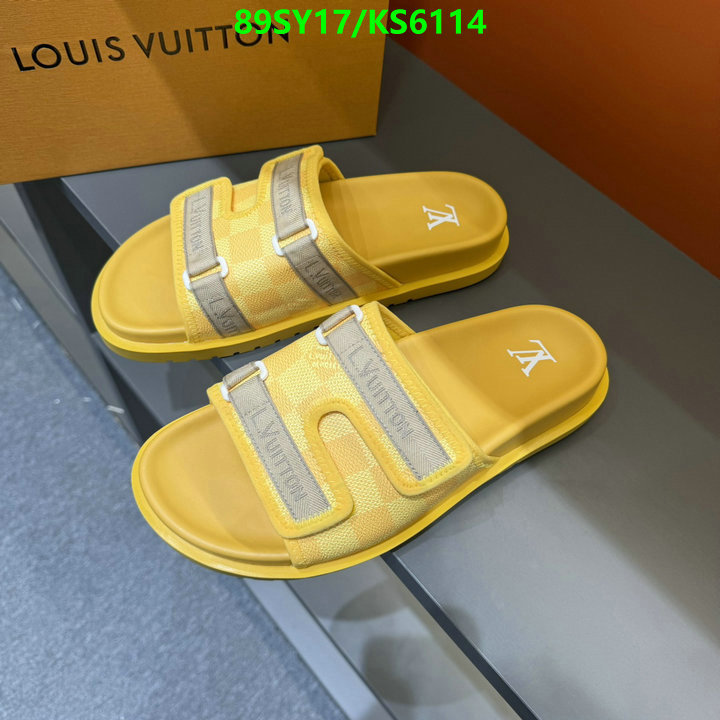 Men shoes-LV Code: KS6114 $: 89USD