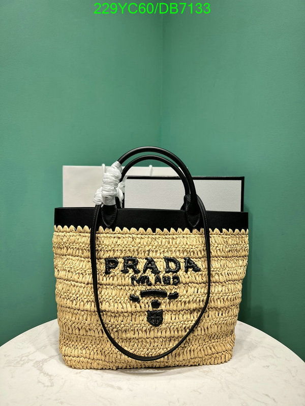 Prada Bag-(Mirror)-Handbag- Code: DB7133 $: 229USD