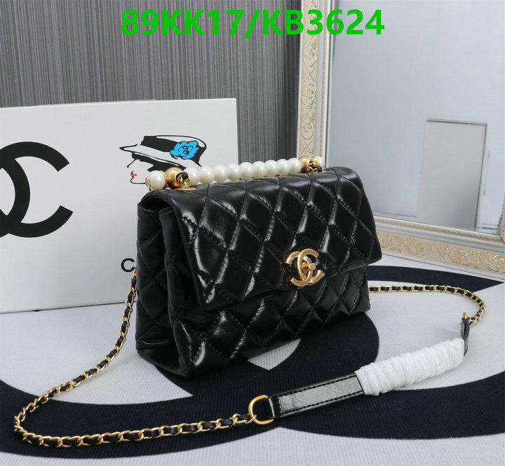 Chanel Bag-(4A)-Crossbody- Code: KB3624 $: 89USD