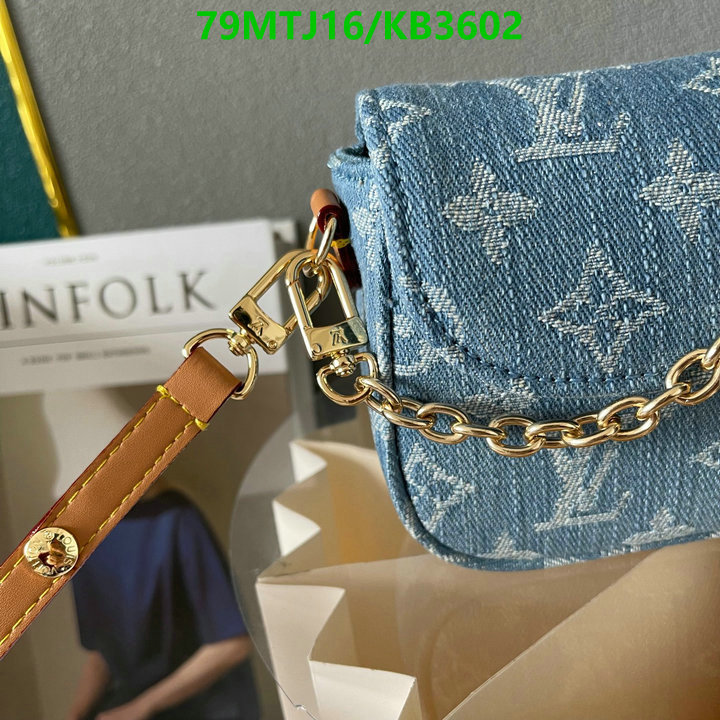 LV Bag-(Mirror)-Handbag- Code: KB3602 $: 79USD