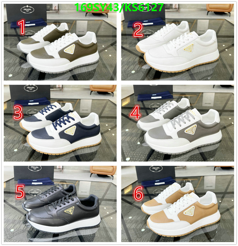 Men shoes-Prada Code: KS6127 $: 169USD