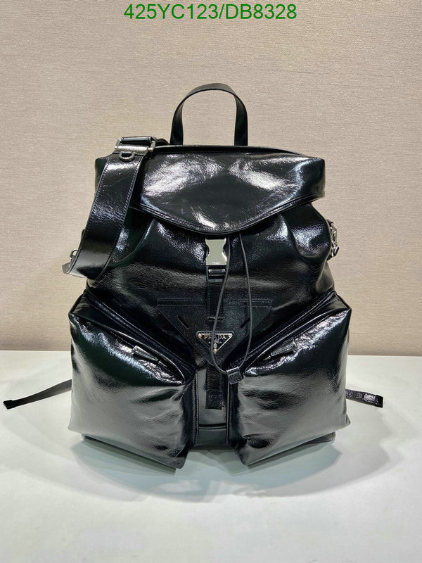 Prada Bag-(Mirror)-Backpack- Code: DB8328 $: 425USD