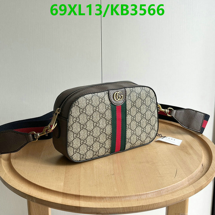 Gucci Bag-(4A)-Crossbody- Code: KB3566 $: 69USD